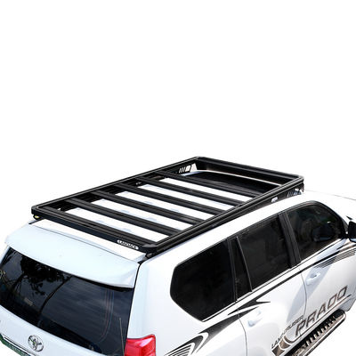 Diseño personalizado de techo montado en una cesta de carga para Toyota LC150 LC200 Negro Único