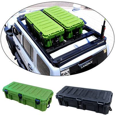 Accesorios universales para todo terreno 4x4 Roof Rack Cargo Top Luggage Storage Tool Box de LLDPE