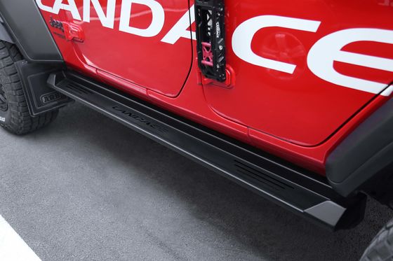Pedal lateral de aleación de aluminio para accesorios exteriores de automóviles universales con logotipo personalizado