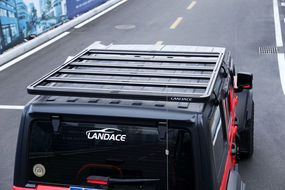 Repuesto de techo de automóvil de aleación de aluminio convenientemente instalado para Jeep Wrangler JL