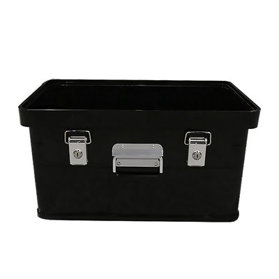 1.0 mm de espesor caja de aluminio para almacenamiento de herramientas industriales para almacenamiento duradero de campamento