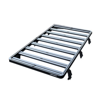 Off Road Land Cruiser LC76 Serie 4x4 Montado en el techo en negro AL6063 SS304 para Toyota