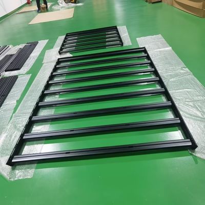 Revestimiento en polvo 4Runner Roof Rack Offroad Car Top Luggage Rack Compatible con 4Runner