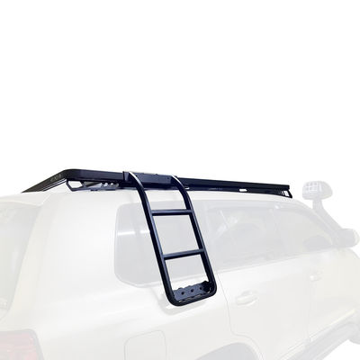 Proceso de corte por láser de aluminio negro de la canasta de techo para 4Runner Car Top Cargo Carrier