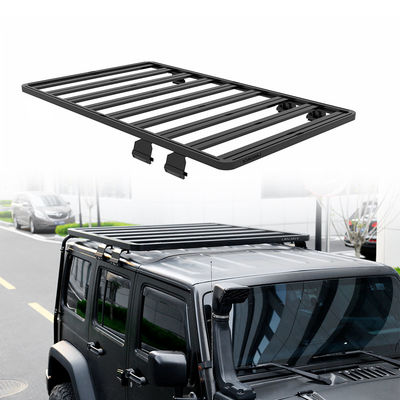 Cestión universal de bastidor de techo negro para coches 4X4 Aleación de aluminio 1500X1425 Rendimiento