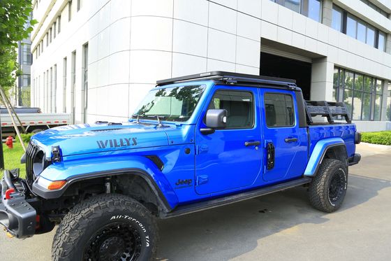 Estantes de cama de plata para JEEP Recoger accesorios exteriores duraderos y duraderos
