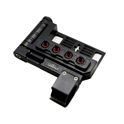 Diseño de moda estilo de aluminio de aleación de control de panel de interruptor inalámbrico soporte 20.8 * 20 * 5.8mm