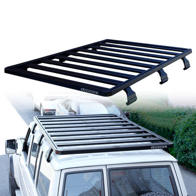 2100X1300mm Cestión de bastidor de techo recubierto de polvo para Nissan Patrol Y60 Off Road Adventure