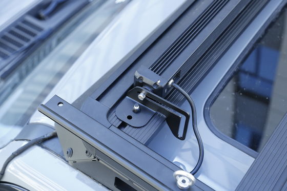 Accesorios de la bandeja de techo de la luz LED JEEP Brackets de montaje de la barra de aluminio