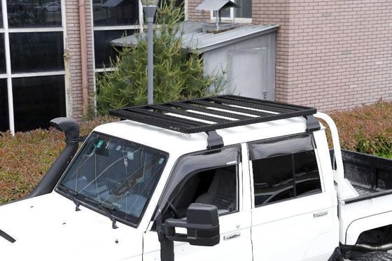 Roof Mount Black Aluminio de aleación bastidor de equipaje para LC79 ahorro de espacio y duradero