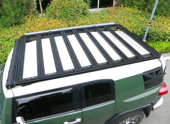 Tamaño personalizado Estante de techo de aleación de aluminio para FJ Cruiser 4x4 Repuestos de automóviles Ligero