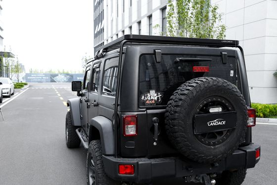 Plataforma para el techo de automóviles de aleación de aluminio para Jeep Wrangler JK Instalación no destructiva