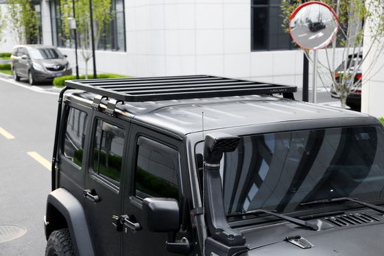 Accesorios todoterreno de aleación de aluminio plataforma de engranajes de soporte de equipaje para Jeep Wrangler JK