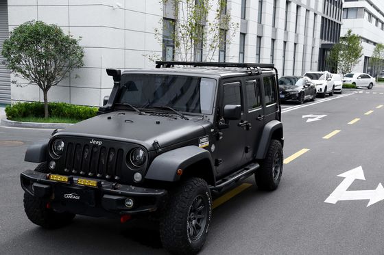 Electroforesis y recubrimiento en polvo de aluminio portaequipajes para Jeep Wrangler JK