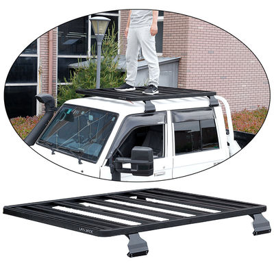 Landace Logo Roof Mount Roof Rack Cesta para Toyota LC79 Mejorar el almacenamiento de su vehículo