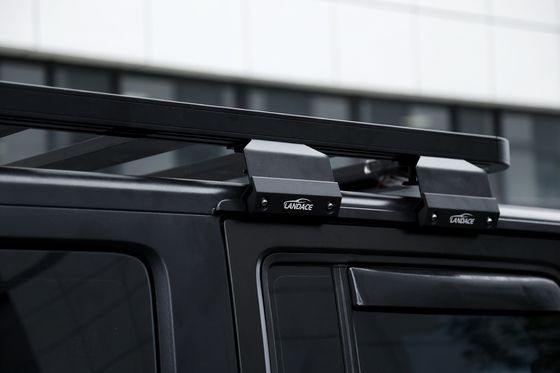 Jeep Wrangler JK Clamps de alcantarillado montaje de aleación de aluminio techo del bastidor de equipaje plataforma de engranajes de soporte