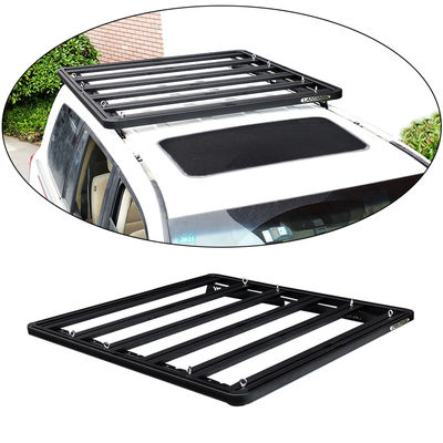 LC200 Roof Rack de aluminio de aleación universal 4x4 con proceso de corte por láser
