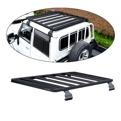 LC79 Sillón de techo de automóvil negro con aleación de aluminio resistente a la corrosión y a la oxidación