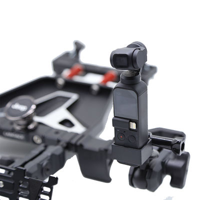 4x4 de color negro, porta teléfono para el vehículo, con soporte de consola central de ángulo flexible SET D