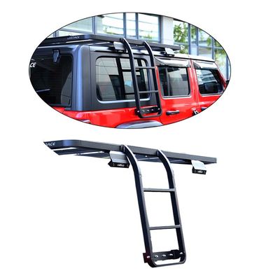 Instalación sin perforación Pickup Truck Escalera de puerta trasera para Jeep Wrangler JL JK de Jeep