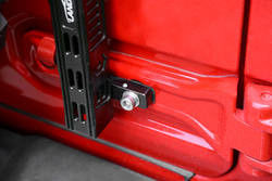 2016-2018 JEEP Aluminio negro soporte de asta de bandera para piezas y accesorios de automóviles