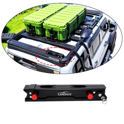 Soportador de asta de bandera de aluminio para el tanque Jeep Wrangler 300 Tamaño del producto 323*78*86mm