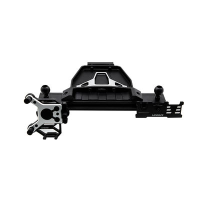 JEEP Wrangler JL Consola central de aleación de aluminio soporte de teléfono móvil para tanque 300
