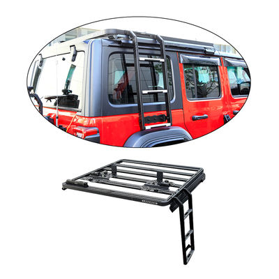 Escalera lateral para todo terreno 4x4 recubierta en polvo para plataforma plana universal
