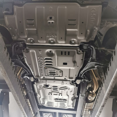 Placa de deslizamiento de aleación de magnesio de 5 mm de espesor para protección del motor Mercedes Benz G500