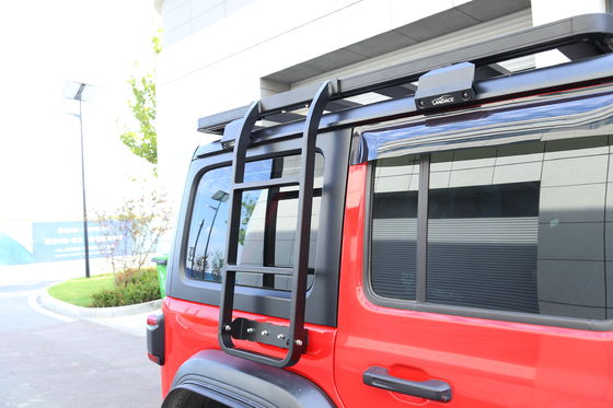 Escalera de doble lado fácil de instalar Escalera de techo de automóvil para JEEP Wrangler 2018-2023 JL JK