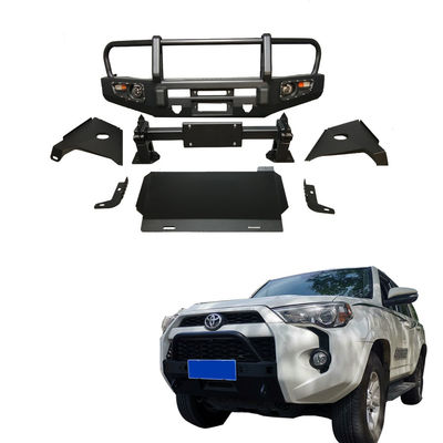 Kit de amortiguador negro frontal personalizado para Toyota 4runner con porta neumáticos y soporte de jerrycan