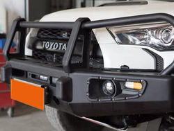 Kit de amortiguador negro frontal personalizado para Toyota 4runner con porta neumáticos y soporte de jerrycan