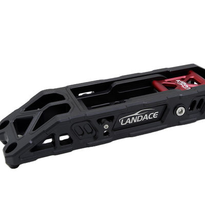 Fácil de instalar Pedal de paso de puerta plegable de automóvil negro para Jeep Wrangler 2 piezas Negro