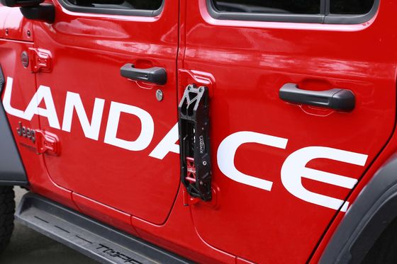 Instalación rápida y fácil puerta lateral pedal puerta bisagra paso para JEEP Wrangler JL JK