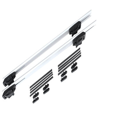 Extrusión Aluminio Camión Cama Barras cruzadas de 117cm Racks del techo