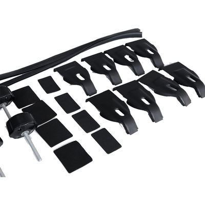 Barras de techo de aluminio de estilo tiburón