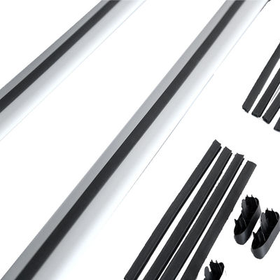 Barras de techo de aluminio de estilo tiburón