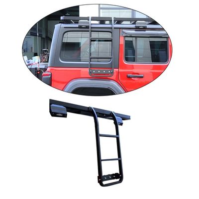 Desata tu Wrangler JL's potencial escalera de aluminio para techo para coches 4x4