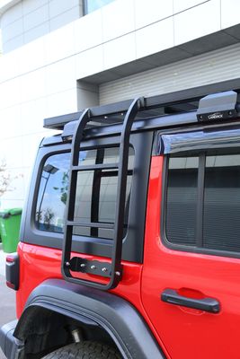 Desata tu Wrangler JL's potencial escalera de aluminio para techo para coches 4x4