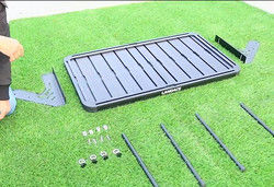 JEEP Wrangler JL Estante de almacenamiento de carga interior con mesa de aleación de aluminio OEM Manufactura