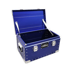Caja de chuck azul ligera de 6 kg Caja de chuck de aluminio para senderismo