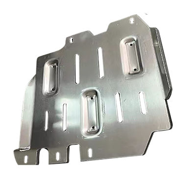 Placa de deslizamiento de aluminio negro para protección del tren de tren de WranglerJL