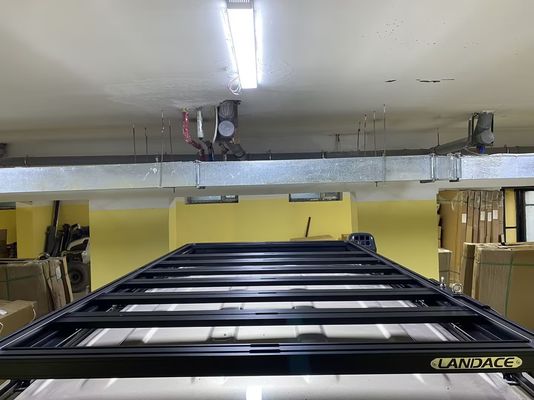 Techo montaje de aleación de aluminio negro para 4Runner Mejorar su vehículo de aventura