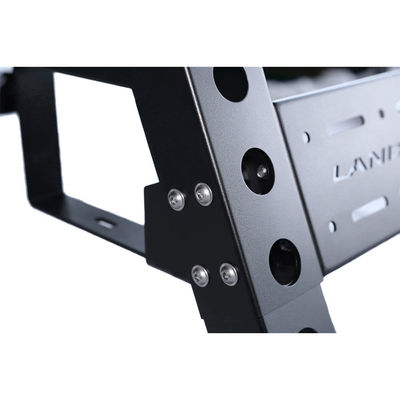 Revestimiento universal de polvo negro para camiones, bastidor de camas de acero alto para Jeep, equipaje de recogida automática
