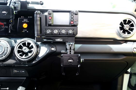 Plataforma de aleación de aluminio 198.5X201X78mm Jeep Wrangler Truck Accesorios Panel de cambio