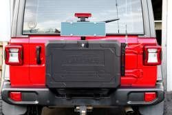 Wrangler JL Off Road Jeep Aluminio puerta trasera de la caja de almacenamiento exterior tamaño 700x450x317mm