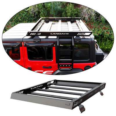 Transporte de equipaje de techo fuera de carretera para 18-23 Wrangler Rubicon Jeep Material de aleación de aluminio