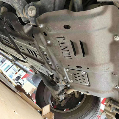 Pintura negra placa de protección del chasis de 5,0 mm para el vehículo pesado Toyota Tundra 2018-2019