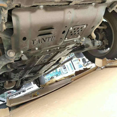 Pintura negra placa de protección del chasis de 5,0 mm para el vehículo pesado Toyota Tundra 2018-2019