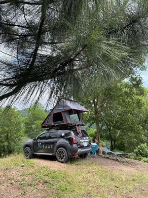 Cuatro temporadas de campamento con techo de tela de tela de Oxford